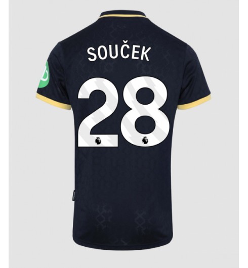 West Ham United Tomas Soucek #28 Tredjedrakt 2025-26 Korte ermer West Ham United Tomas Soucek #28 Tredjedrakt 2025-26 Korte ermer